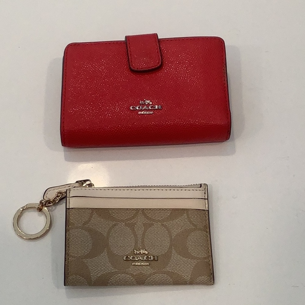 COACH MEDIUM ZIP WALLET & SKINNY ID CASE